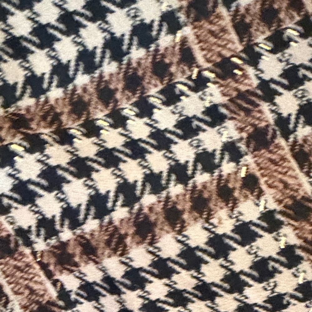 Zac & Rachel Plaid Pants - Brown and Black - Picture 4 of 4